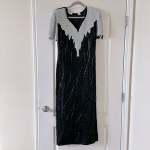 Vintage Laurence Kazar evening gown!